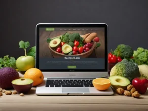 طراحی سایت تغذیه و رژیم غذایی
